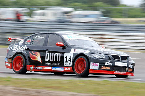 Poulsen Motorsports irske kører Emmet O'Brien har en stor ambition: Jeg har en drøm om en dag at blive raceleader i et DTC-løb.